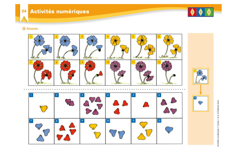 Aperçu : Activités numériques 1 – GS