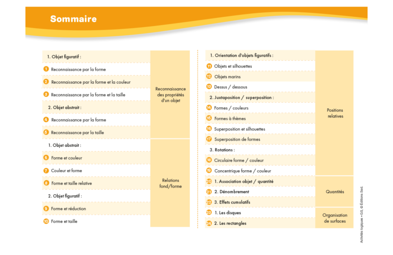 Aperçu : Activités logiques – GS