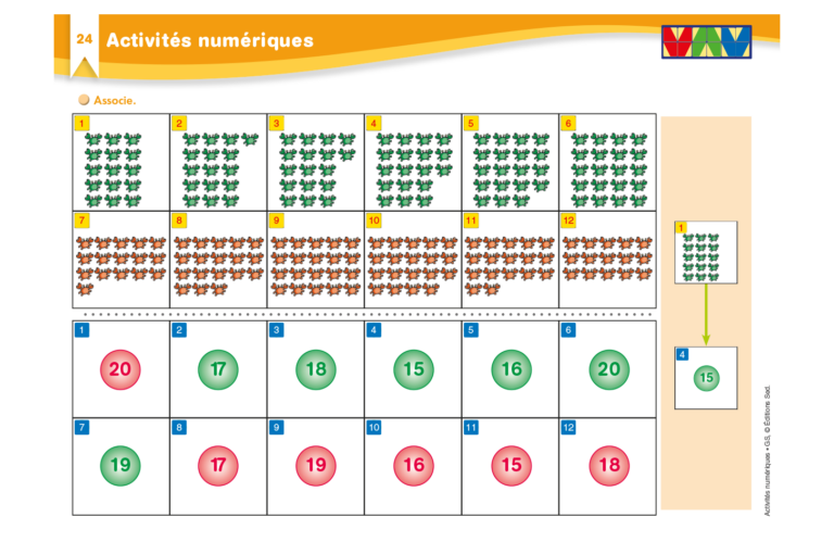 Aperçu : Activités numériques 2 – GS