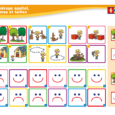 51225 - Repérage spatial, formes et tailles - GS - INT2