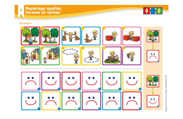 51225 - Repérage spatial, formes et tailles - GS - INT2