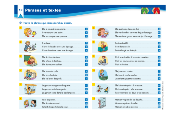 51327 - Phrase et textes - INT 3