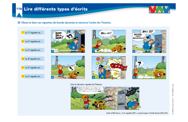 51330 - Lire différents types d'écrits CE2 - INT 3