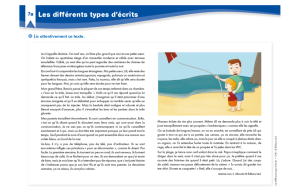 51330 - Lire différents types d'écrits CM1 - INT 3