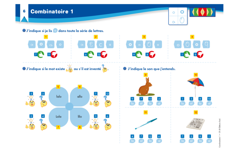Aperçu : Combinatoire 1 – CP