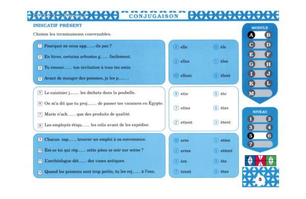51721 - Conjugaison CM2 - INT 2
