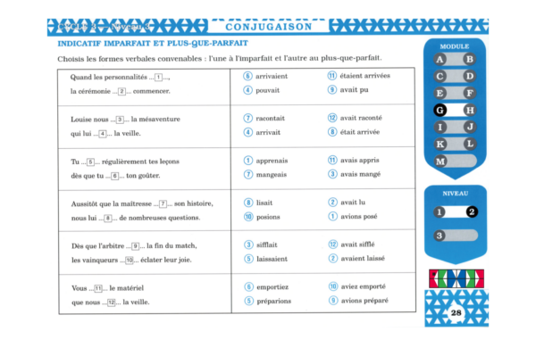 51721 - Conjugaison CM2 - INT 3