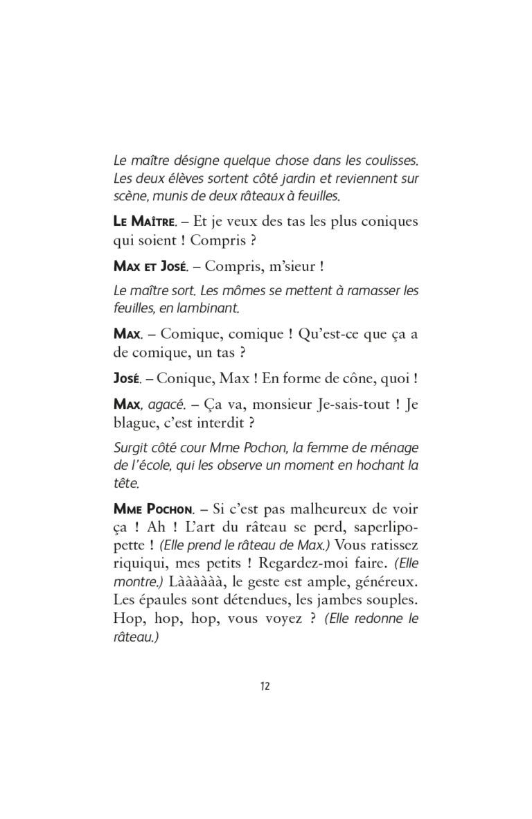 Aperçu : BDL – Huit saynètes à lire et à jouer – 6 livres + fichier