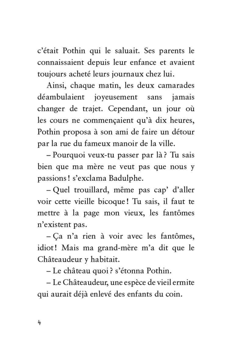 Aperçu : BDL – Le mystère du Châteaudeur – 6 livres + fichier