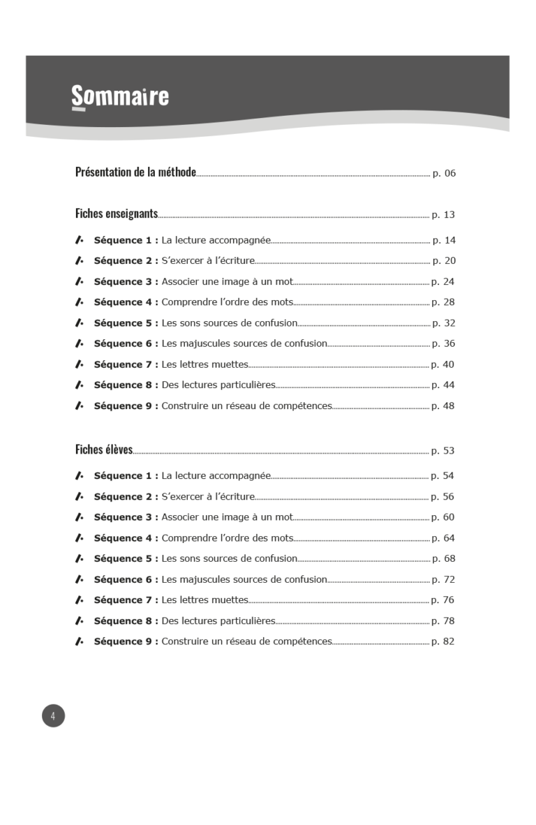 Aperçu : LECTURE FACILITEE DYS – 4 x 3 albums + fichier ressources