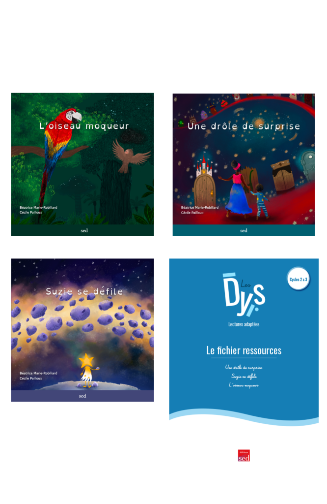 LECTURE FACILITEE DYS - 3 albums + fichier ressources