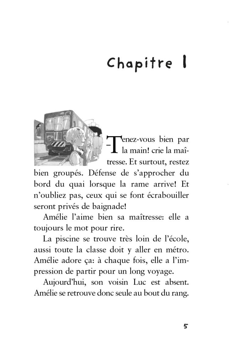 Aperçu : BDL – Touchez pas à Amélie ! – Roman