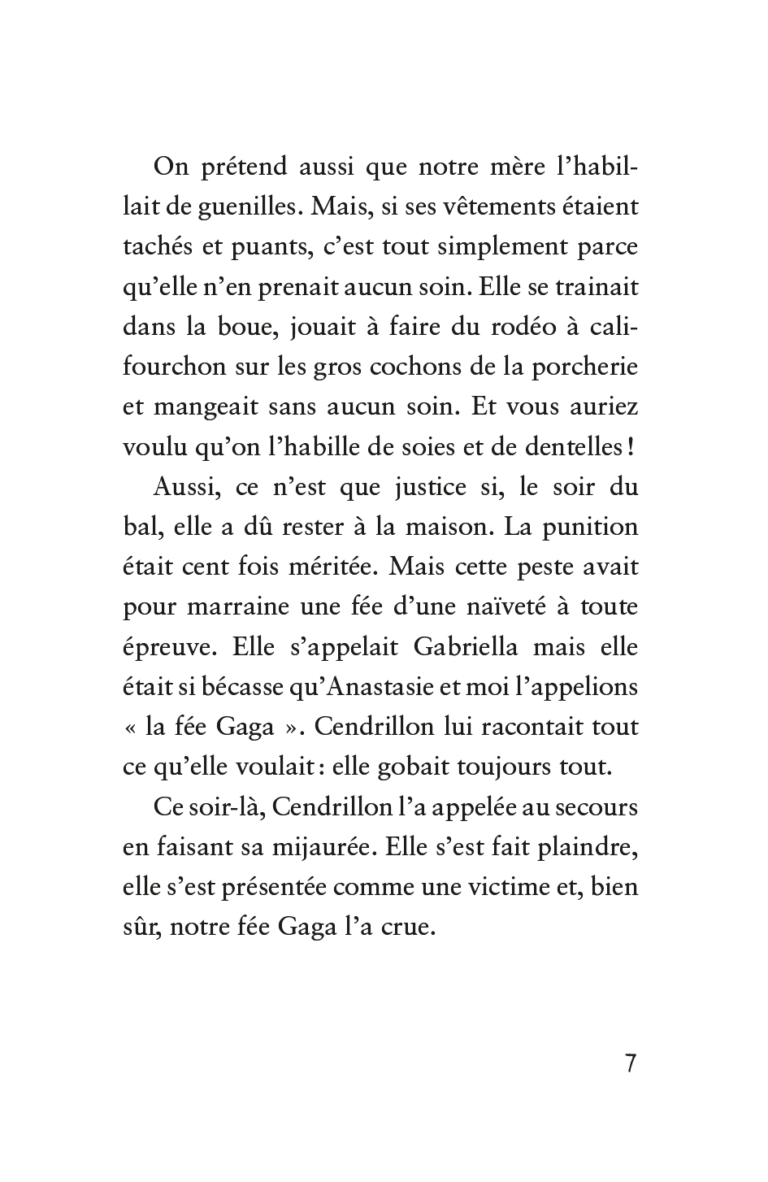 Aperçu : BDL – Une peste nommée Cendrillon – 6 romans supp.
