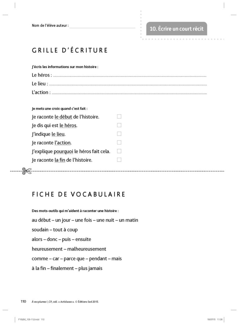 Aperçu : A VOS PLUMES ! – CP