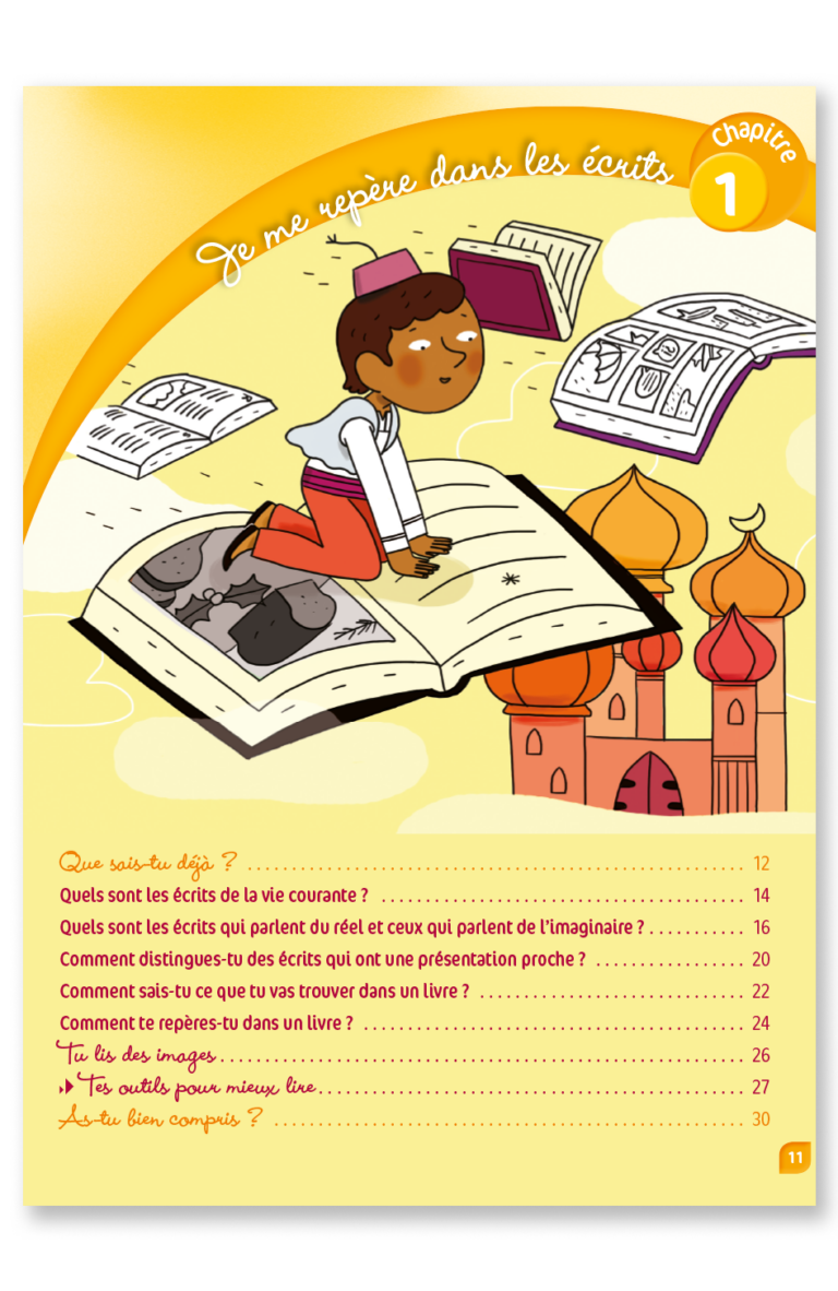 Aperçu : INTERLIGNES LECTURE – Manuel de l'élève – CE1