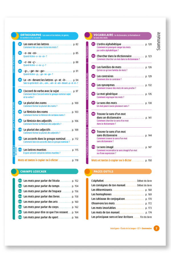44350 - Interlignes Etude de la langue CE1 - Intérieur Page 3