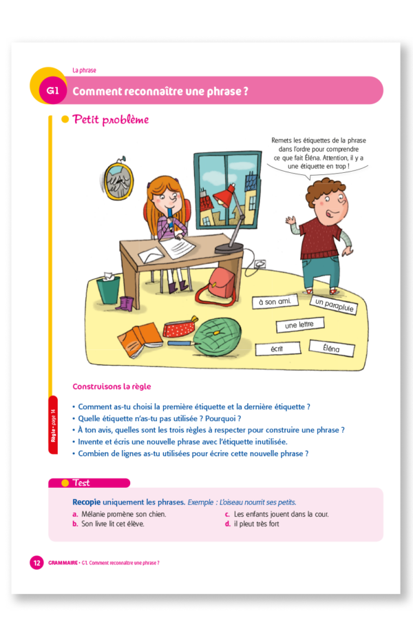 44350 - Interlignes Etude de la langue CE1 - Intérieur Page 5
