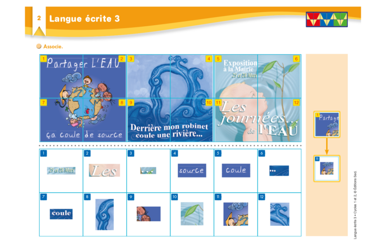 Aperçu : Langue écrite 3 – GS
