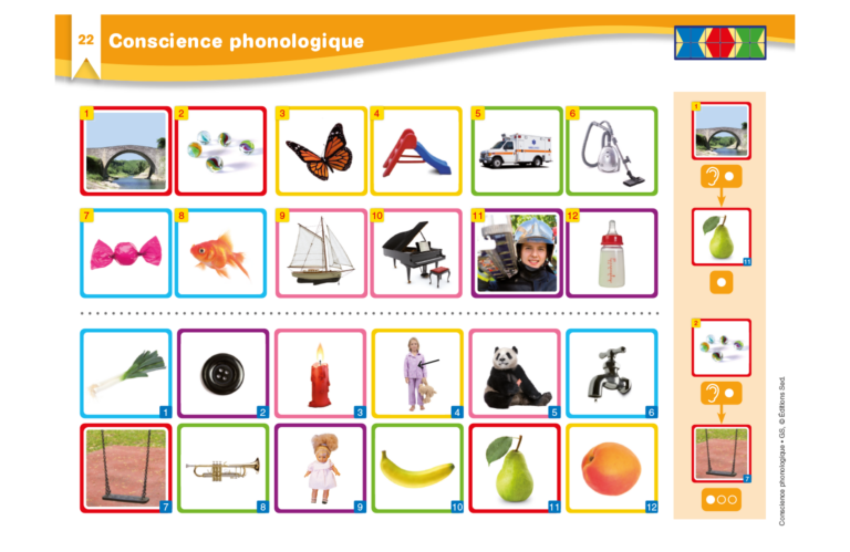 Aperçu : Conscience phonologique – GS