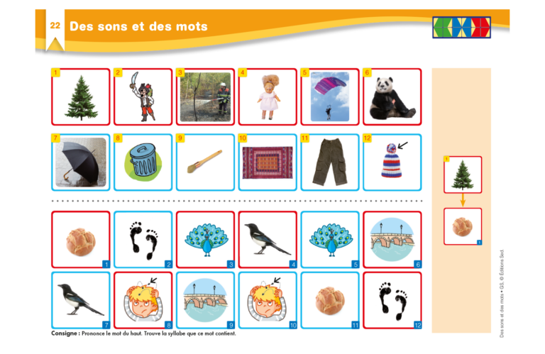 Aperçu : Des sons et des mots – GS