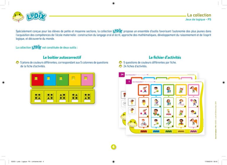 Aperçu : Jeux de logique – PS