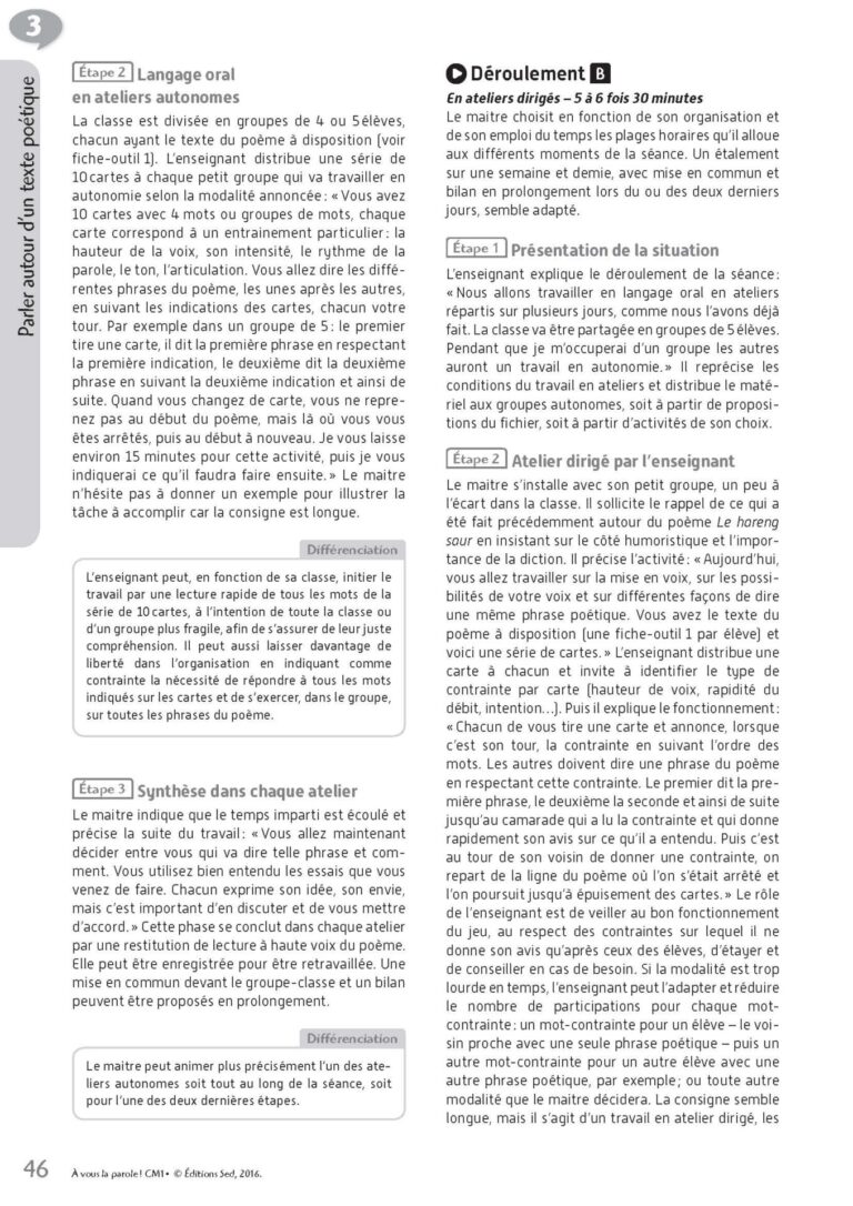 Aperçu : CM1