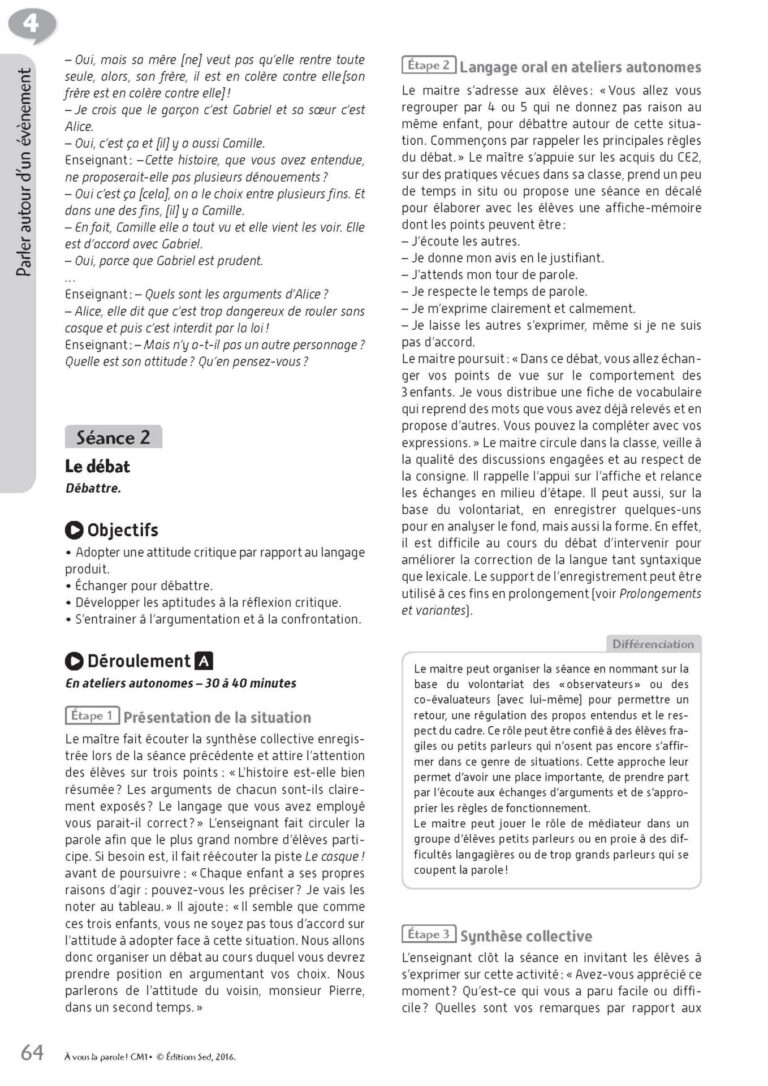 Aperçu : CM1