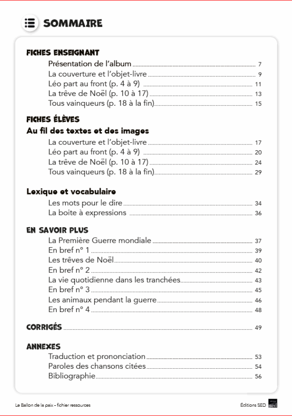 Ballon de la paix - page 2