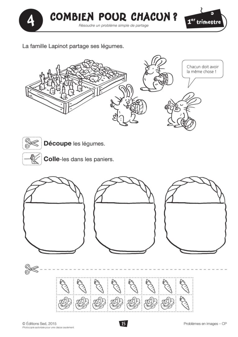 Aperçu : Problèmes en images – CP