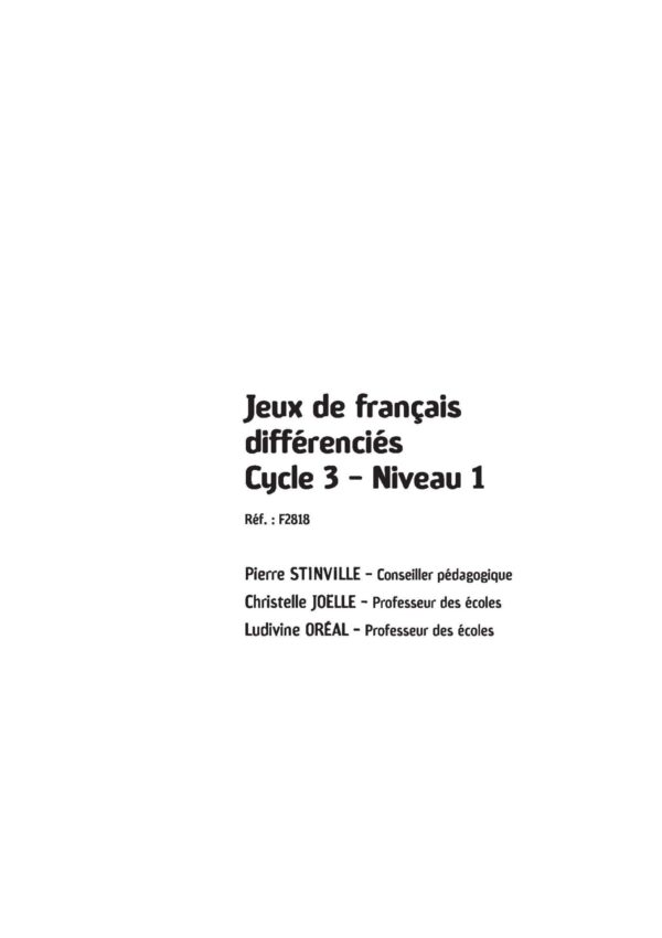 Duplimat - Jeux de français différenciés - CE2_Page_01