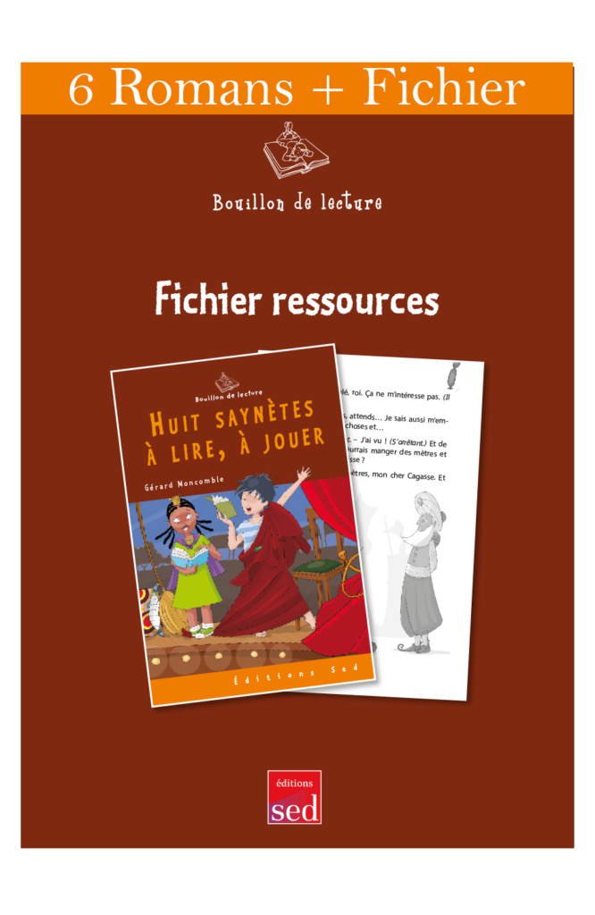 BDL - Huit saynètes à lire et à jouer - 6 livres + fichier