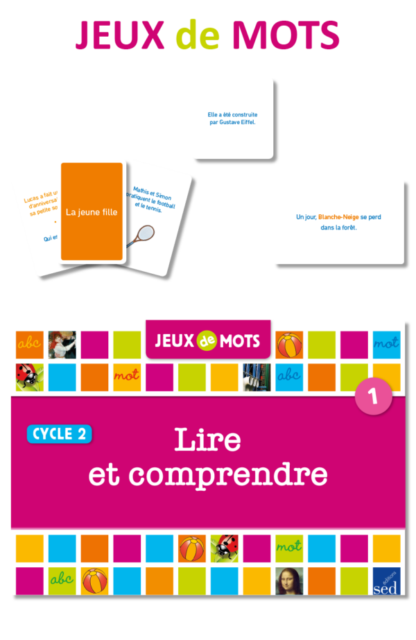 Image Jeux de mots - Lire et comprendre CP 1