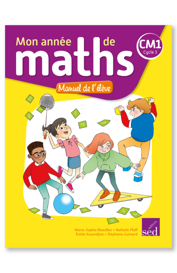Image Mon année de maths manuel de l'élève CM1