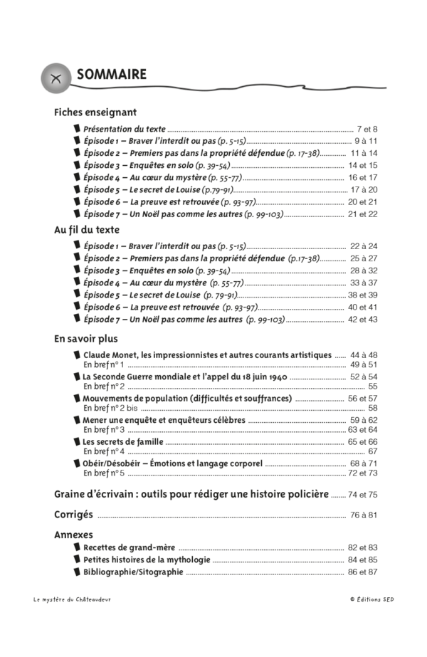 Le mystère du Chateaudeur - FR - Page 2