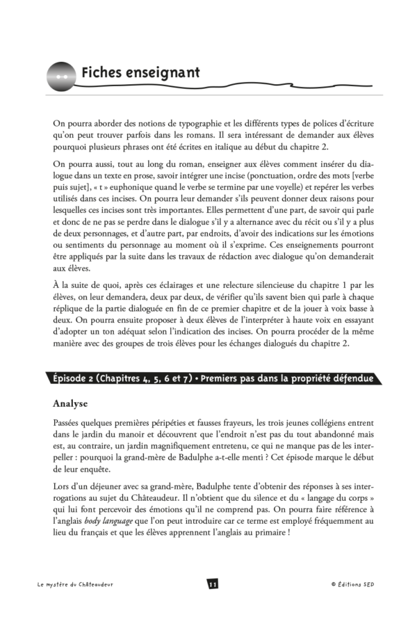 Le mystère du Chateaudeur - FR - Page 3