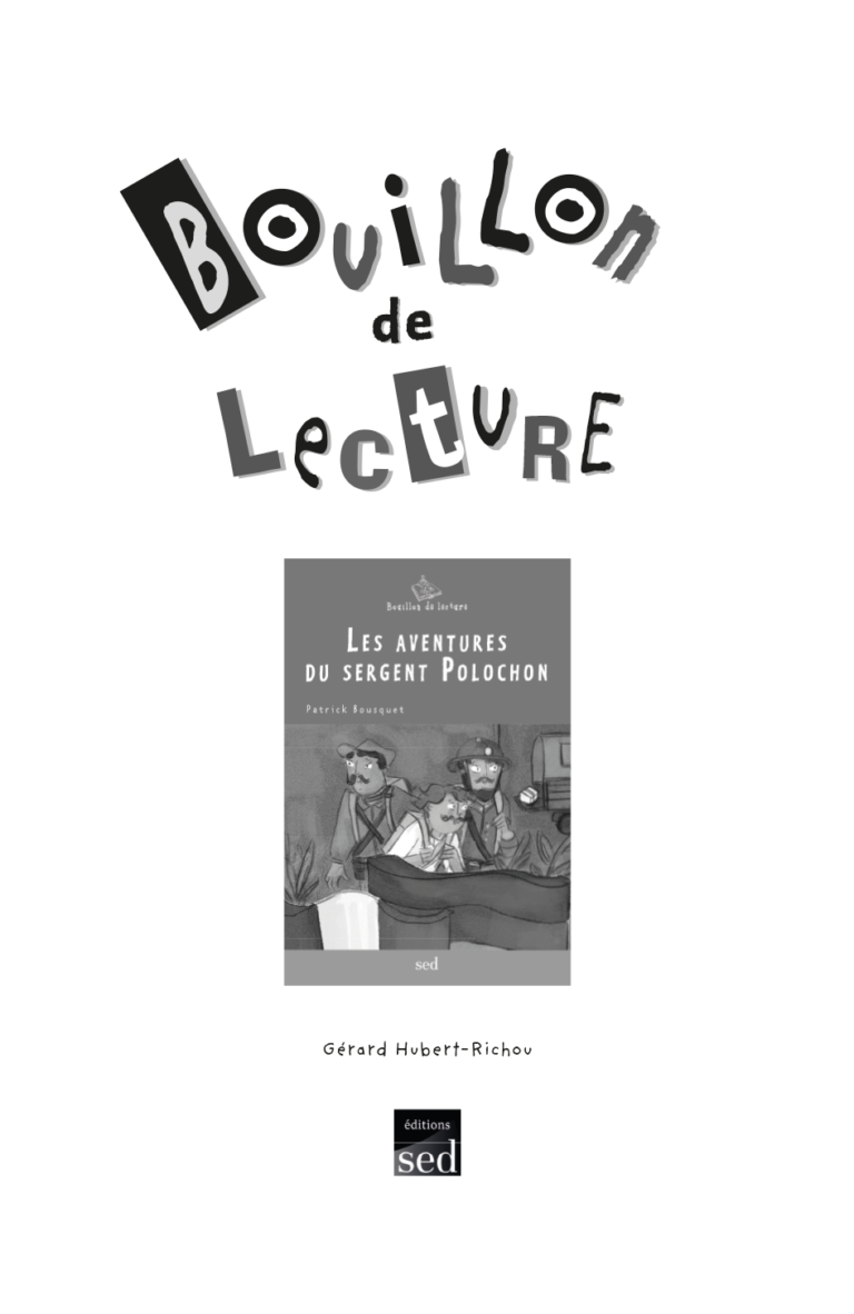 Aperçu : BDL – Les aventures du sergent Polochon – 24 livres + fichier