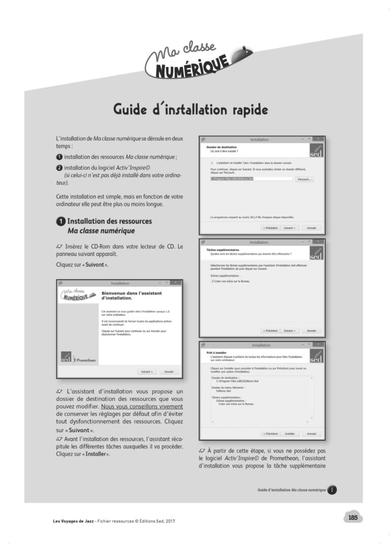 Aperçu : Mallette complète + CD – Cycle 1