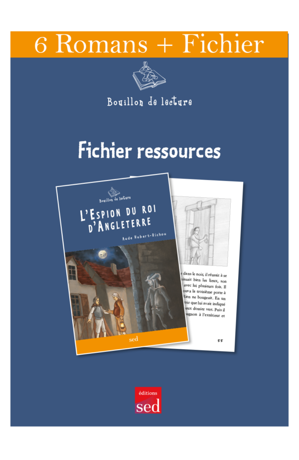 L'espion du roi d'angleterre 6 romans + fichier