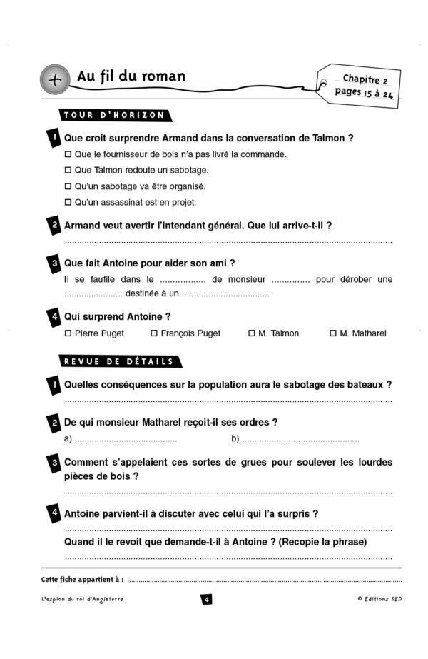 L'espion du roi d'angleterre - FR - Page 3