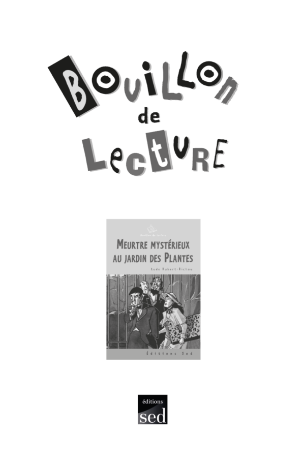 Meurtre mystérieux au jardin des Plantes - FR - Page 1