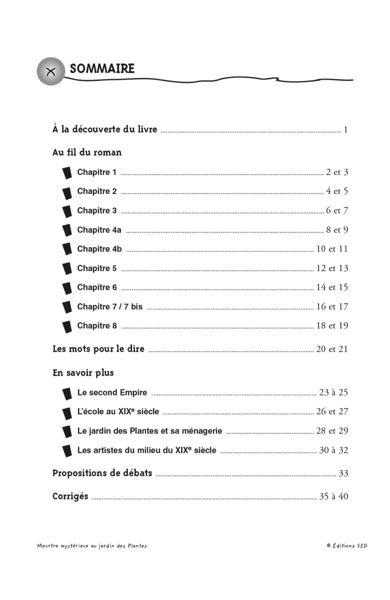 Aperçu : BDL – Meurtre mystérieux au jardin des Plantes – 18 livres + fichier