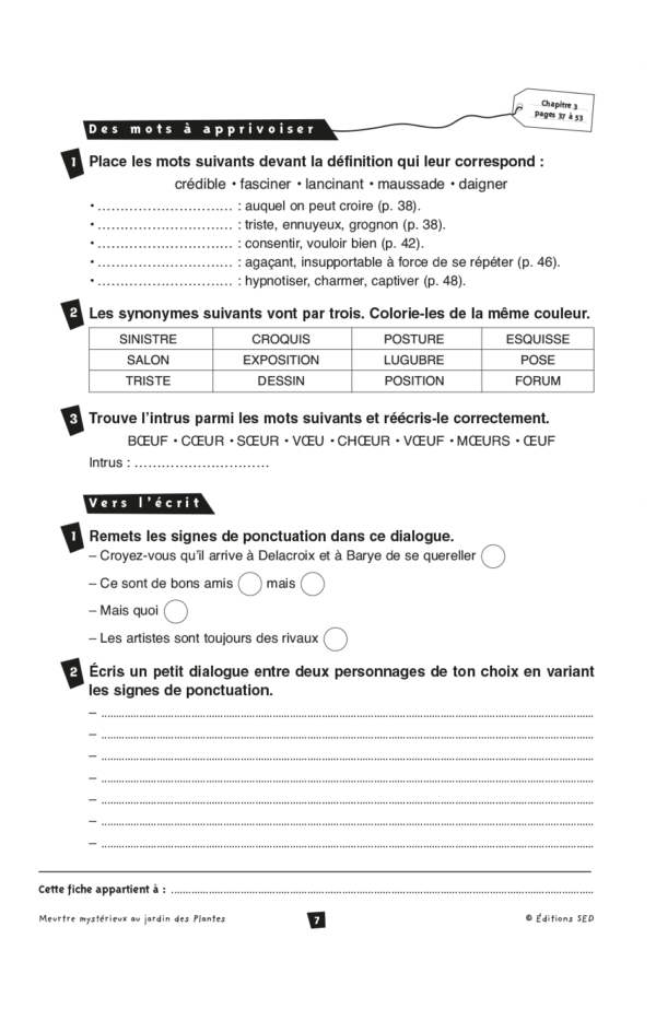 Meurtre mystérieux au jardin des Plantes - FR - Page 3