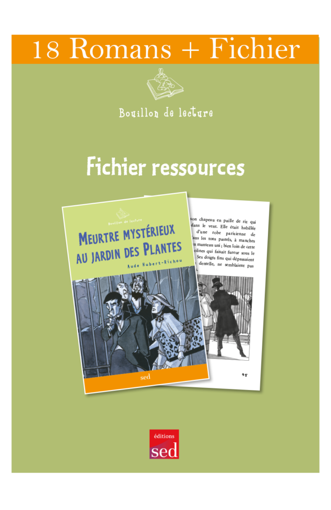 BDL - Meurtre mystérieux au jardin des Plantes - 18 livres + fichier