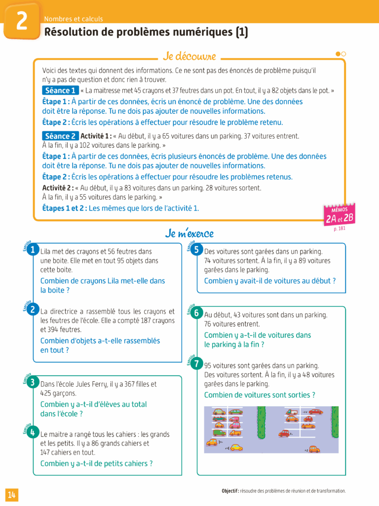 Aperçu : Fichier de l'élève – CM1 – Edition 2016