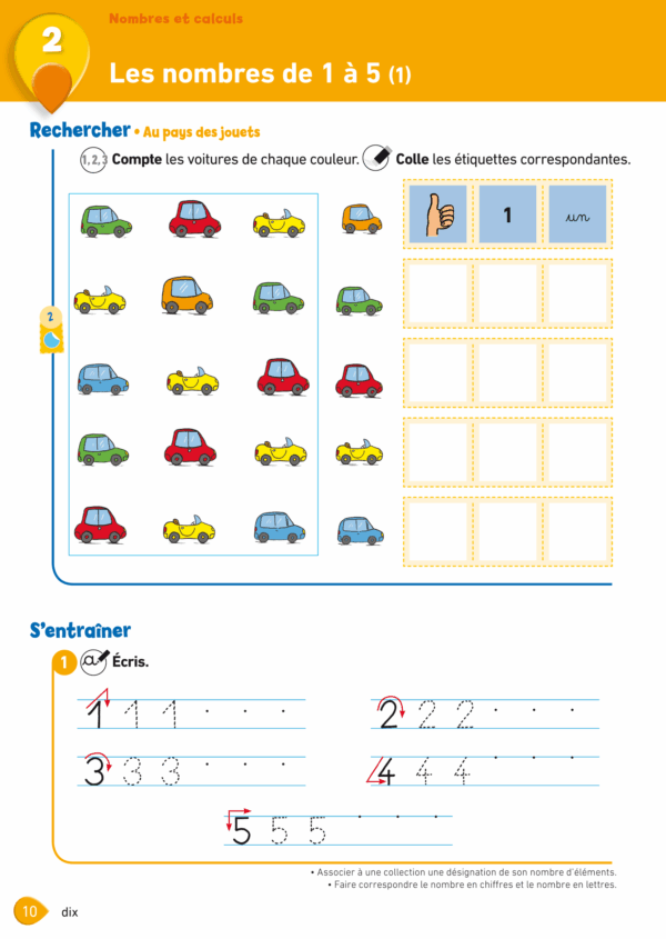 MATHS + – Fichier de l’élève – CP – Anciens programmes