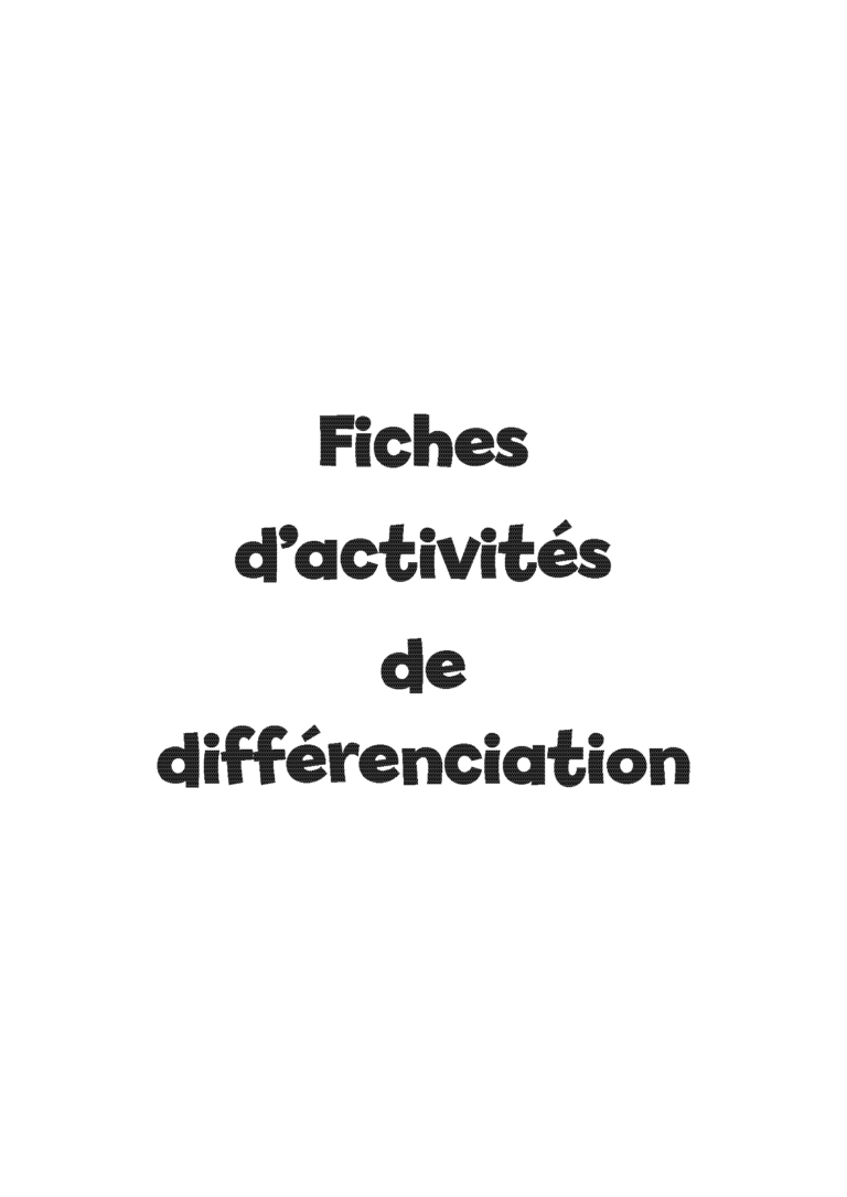 Aperçu : MATHS + – Classeur de différenciation – CP – Anciens programmes