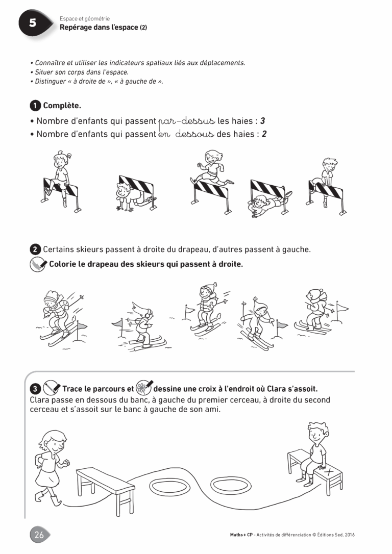 Aperçu : MATHS + – Classeur de différenciation – CP – Anciens programmes