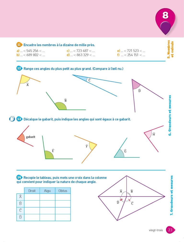 Aperçu : MATHS + – Manuel de l'élève – CM1 – Anciens programmes
