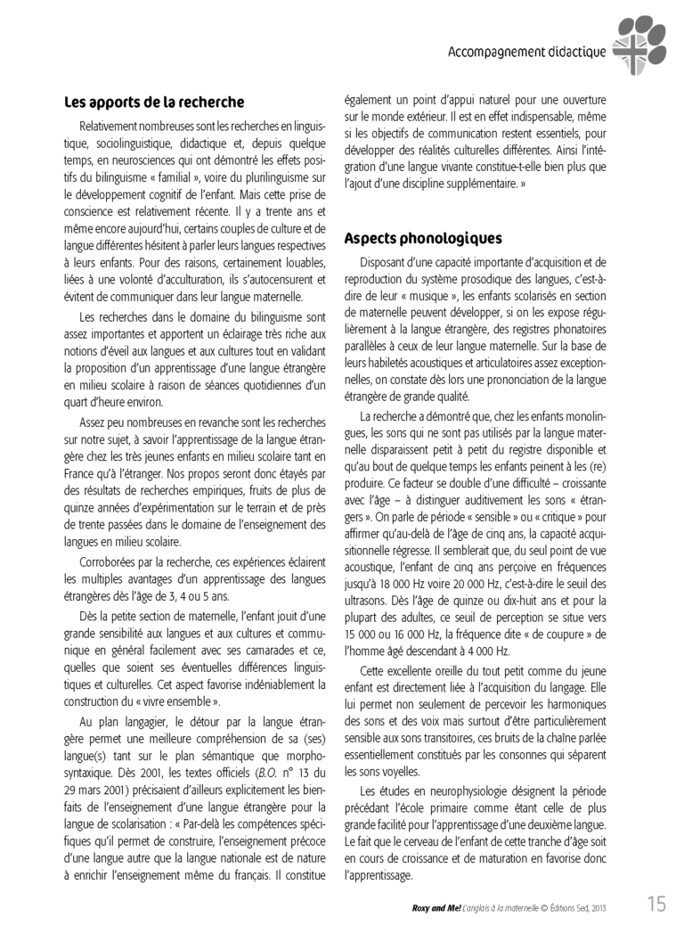 Aperçu : ROXY AND ME ! – La mallette complète – Cycle 1