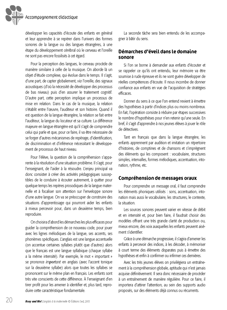 Aperçu : ROXY AND ME ! – La mallette complète – Cycle 1